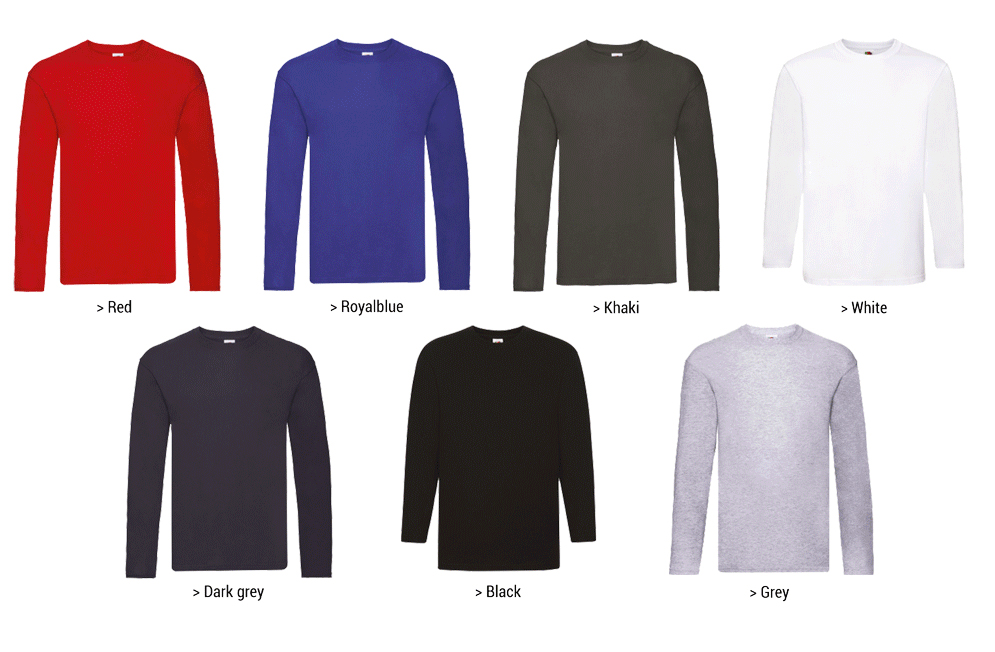 T-shirt Manches Longue Col Rond – Image 2