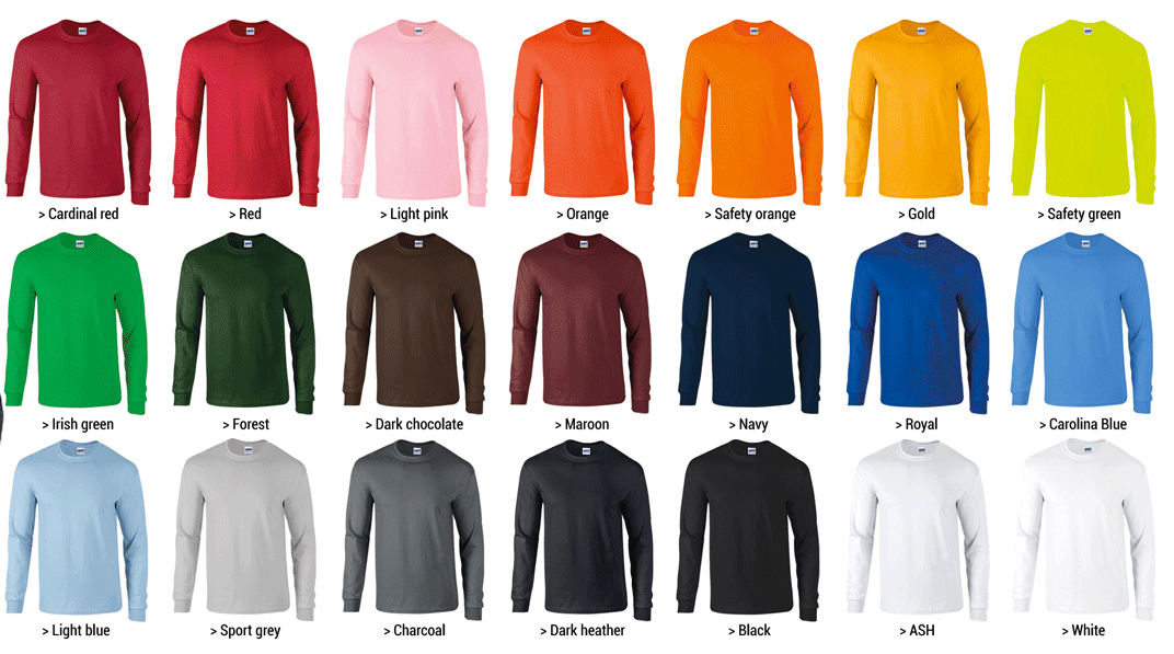 T-shirt Manches Longue Col Rond – Image 3