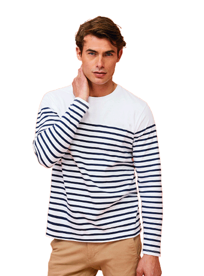 T-shirt Manches Longue Marinière